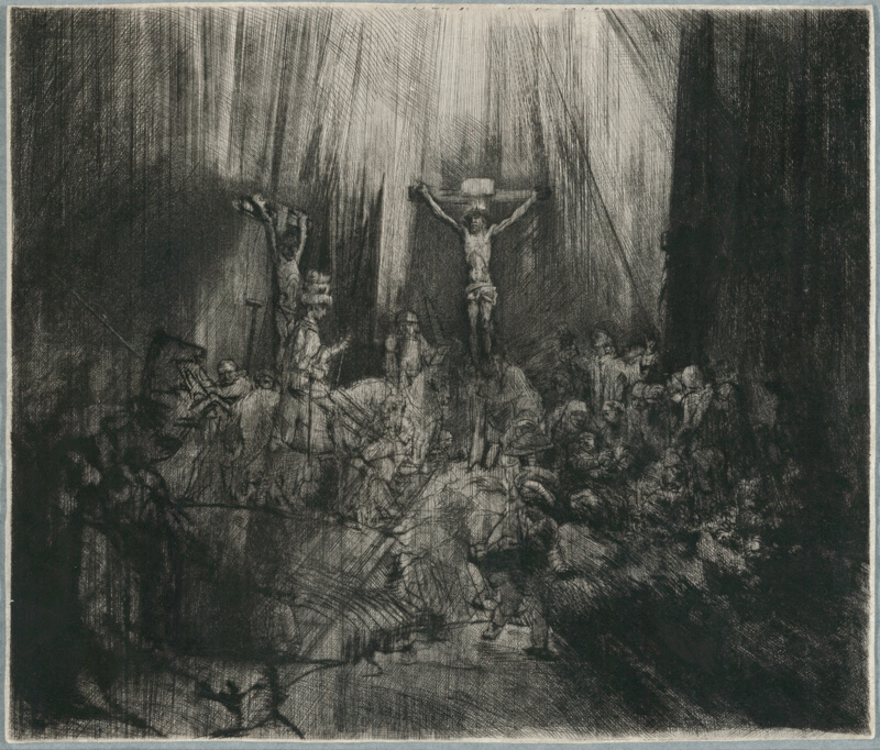 Christ Crucified between the Two Thieves: "The Three Crosses" | The Art