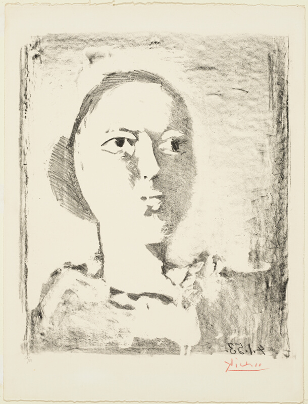 Head Of A Woman, Three-quarter-face 