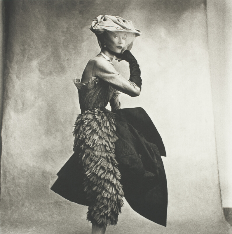 CocoaColored Balenciaga Dress (Lisa FonssagrivesPenn) (A), Paris