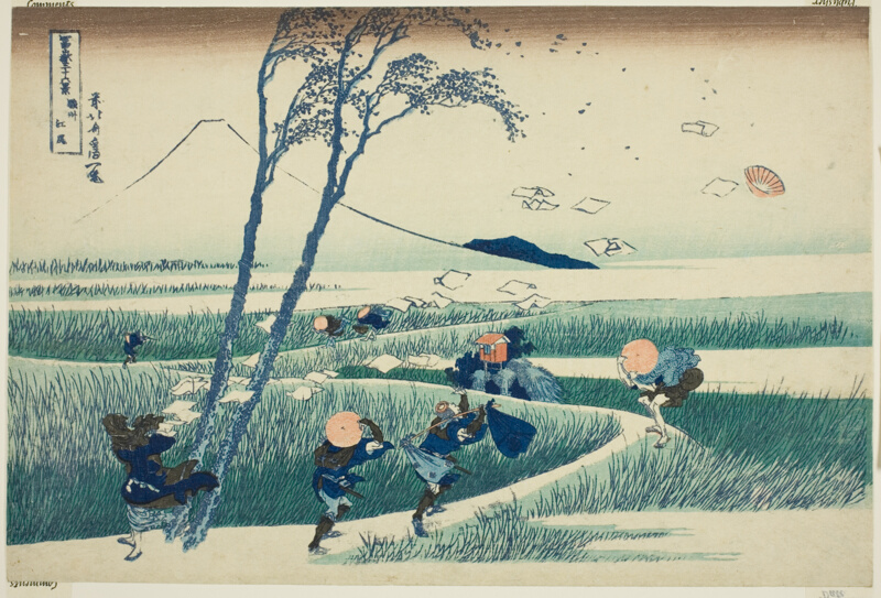 Ejiri in Suruga Province (Sunshu Ejiri), from the series