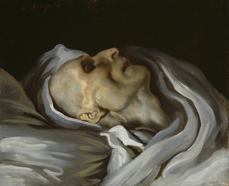 Théodore Géricault on His Deathbed The Art Institute of