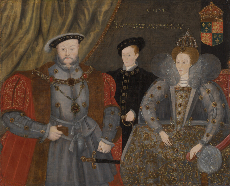 Henry VIII, Elizabeth I, and Edward VI | The Art Institute of Chicago